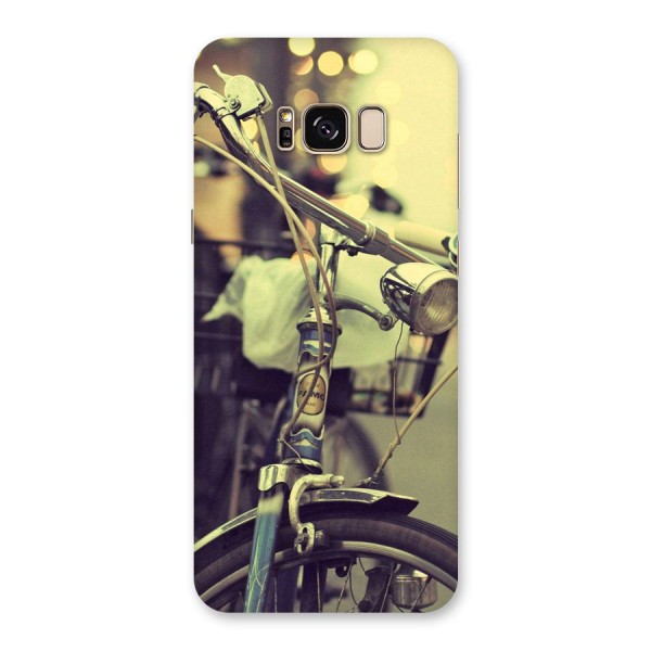 Vintage Bicycle Back Case for Galaxy S8 Plus